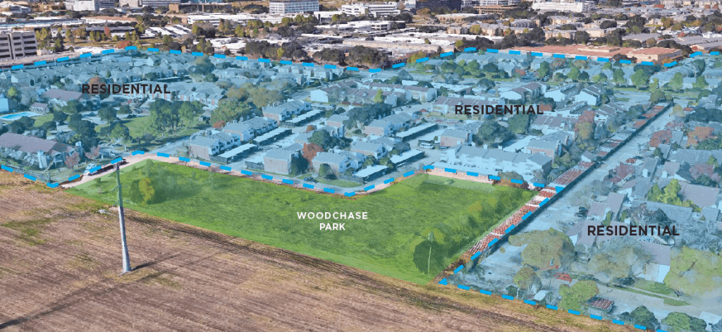 Design Work Progressing for Woodchase Park