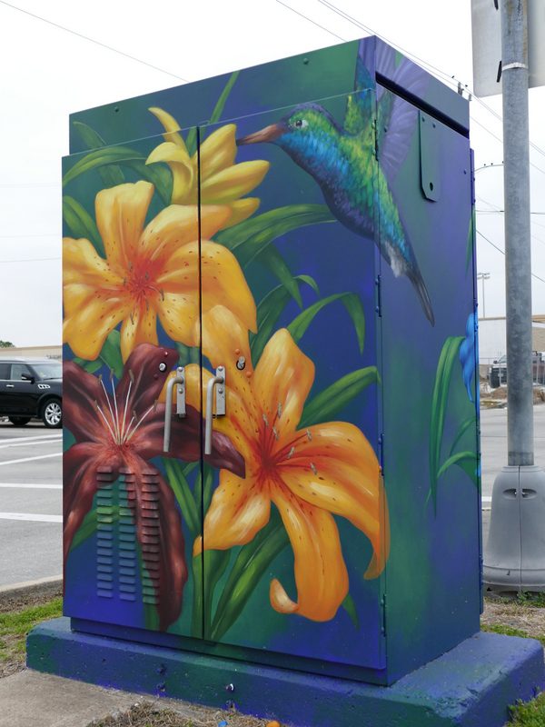 Library Box at Wilcrest and Richmond Library Box at Wilcrest and Richmond