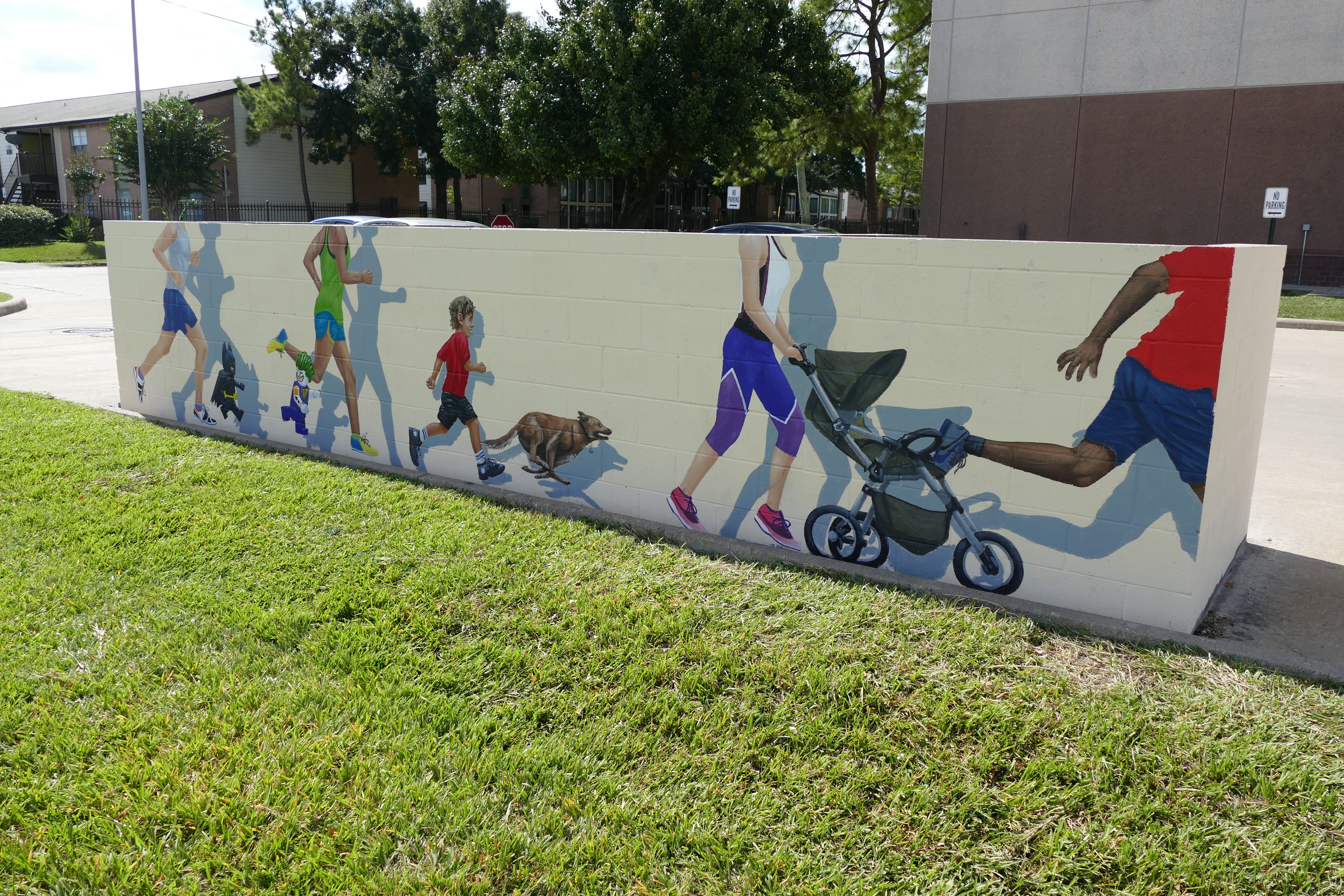 HCC Campus Trail mural HCC Campus Trail mural