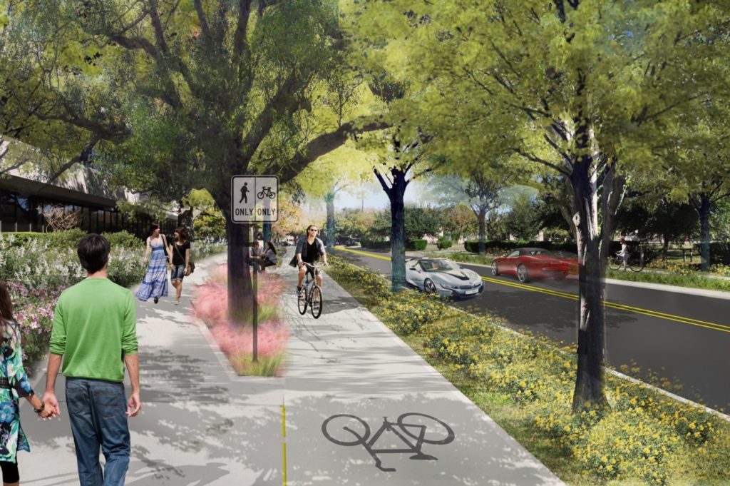 Reconstruction of Walnut Bend Lane will benefit motorists, pedestrians and cyclists