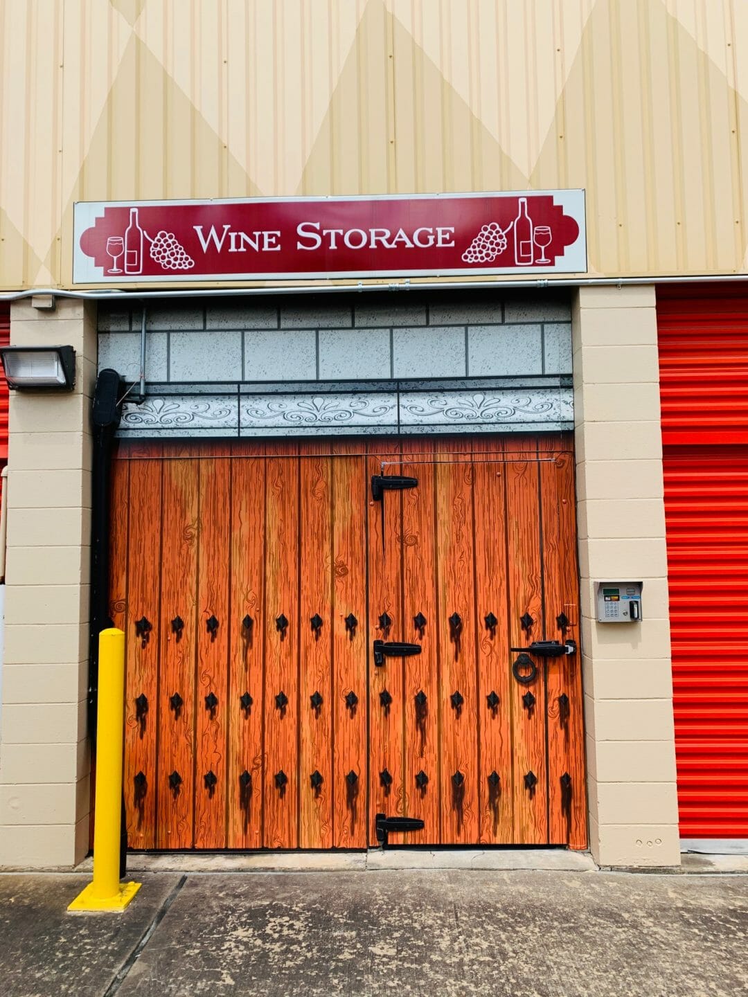 U Haul Wine Storage entrance WESTCHASE DISTRICT
